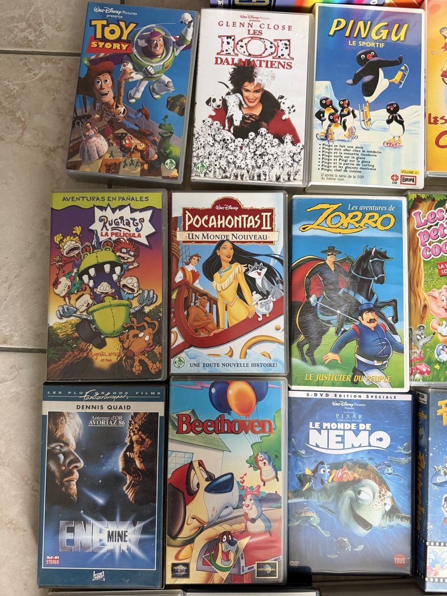 Tutti i VHS: 61x cassette video VHS – Usato da Courtételle venduto da claude41 4