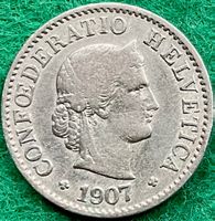 Pièce de 5 ct suisse 1907