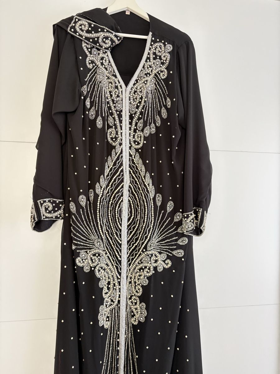 Vestiti: Kaftan Kleid mit Gürtel – Nuovo (secondo la descrizione) da Müllheim Dorf venduto da ldh