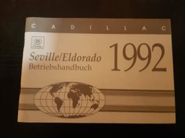 Betriebshandbuch;   1992 Cadillac Seville /  Eldorado