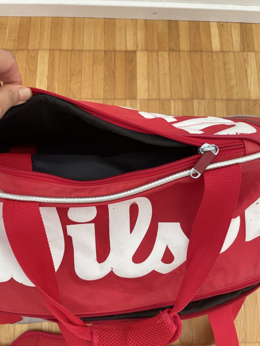 Wilson Taschen: Wilson Tour K Factor Tennis Bag Red – Gebraucht aus Neuchatel von shi_9fzw 2