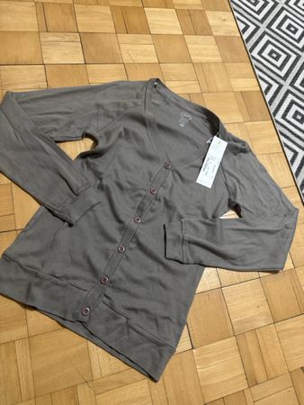 Chicoree Zini Cardigan Khaki, Grösse S, Neu mit Etikett!