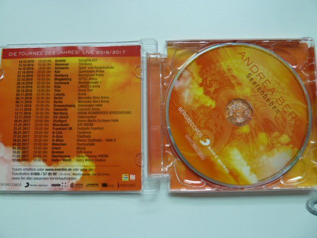 CDs: Andrea Berg - Seelenbeben – D'occasion à Au ZH par sikoku 1
