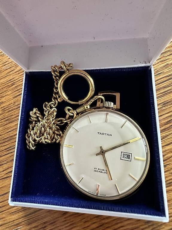 Orologi: Taschenuhr Tartan – Usato da Zuchwil venduto da Nik9093