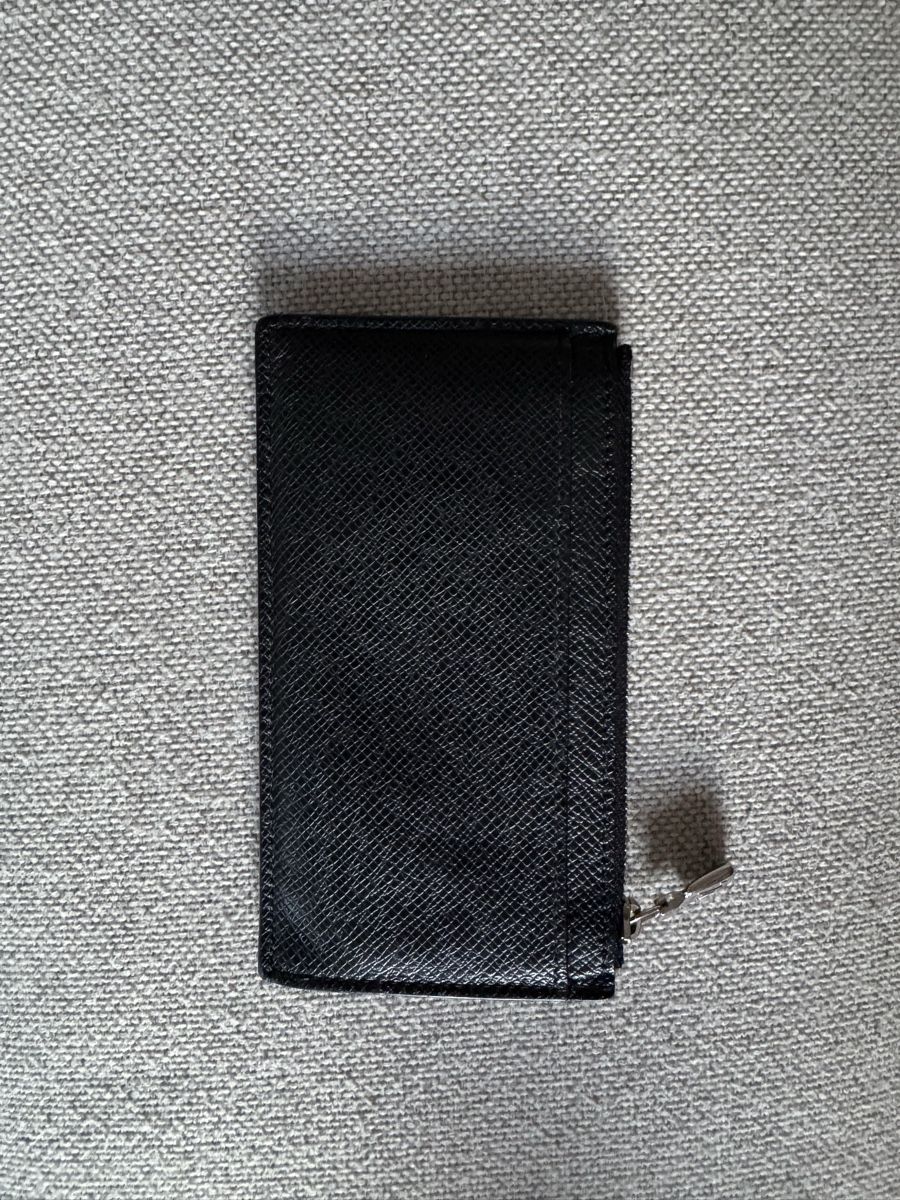 Louis Vuitton Portafogli: Louis Vuitton Münz- & Cardholder Schwarz – Usato da Basel venduto da Melchior_58 1