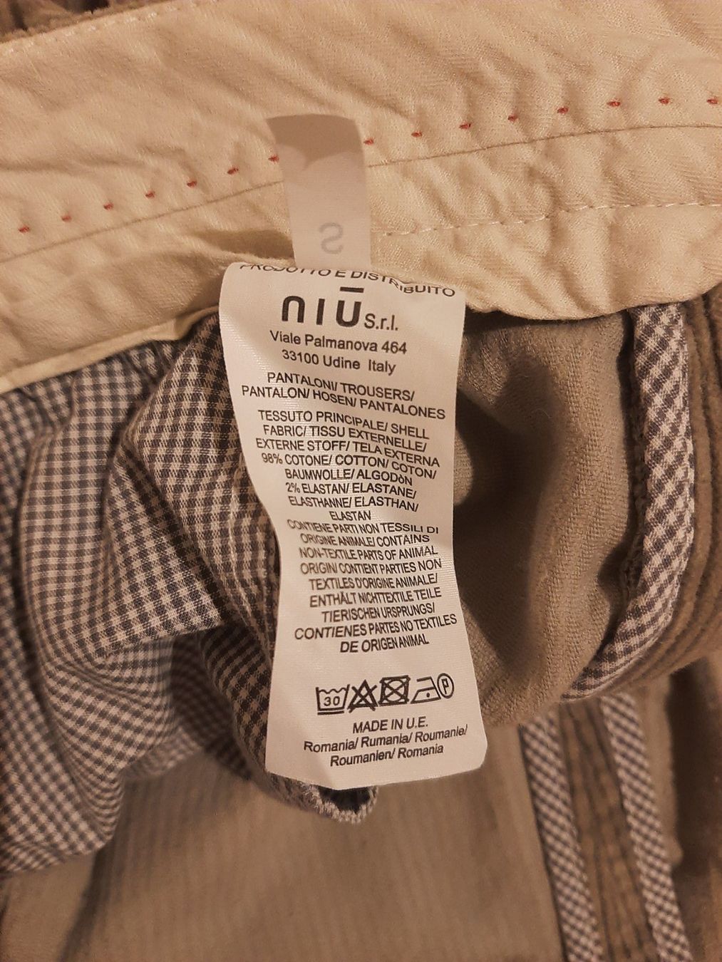 Pantaloni: Cordhose NIU Gr. S – Usato da Muotathal venduto da robin40 7