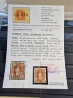 Stehende 96B, Attest, Top Stück, ab 1.-