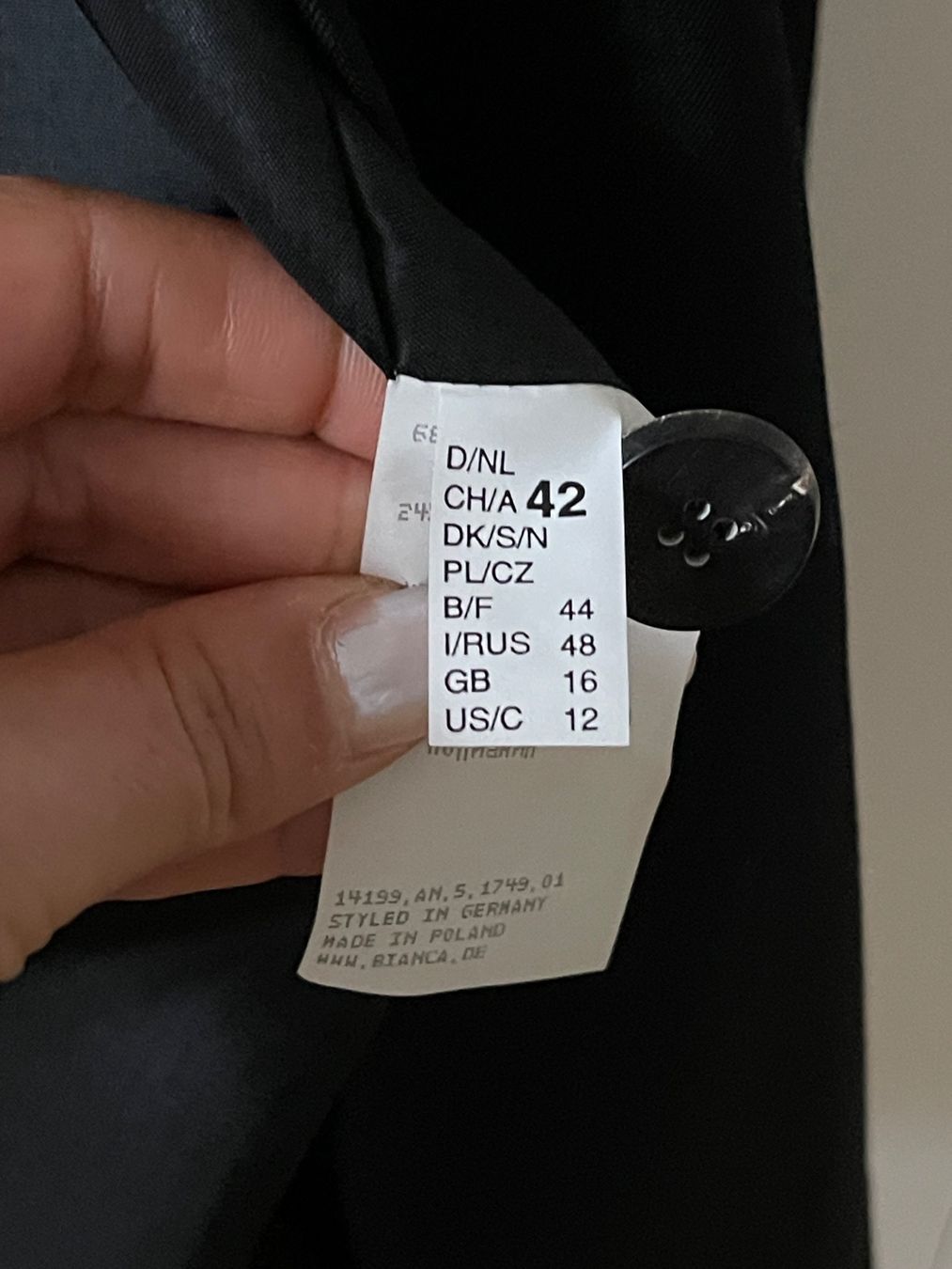 Jacken: Damenblazer Bianca Gr.42 ( NEU) – Neu (gemäss Beschreibung) aus Zürich von Kia78 6
