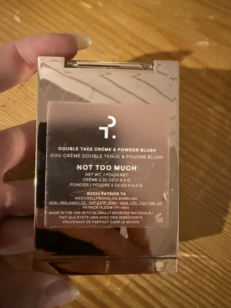 Patrick Ta Make-up: Patrick Ta Creme & Powder Blush; Not Too Much – Usato da Aefligen venduto da Henni123 2