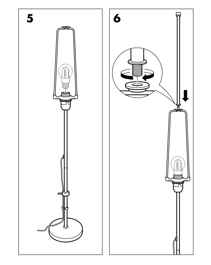Ikea Lampade: IKEA HOLMÖ Lampe – Usato da Thun venduto da sof_by7w 5