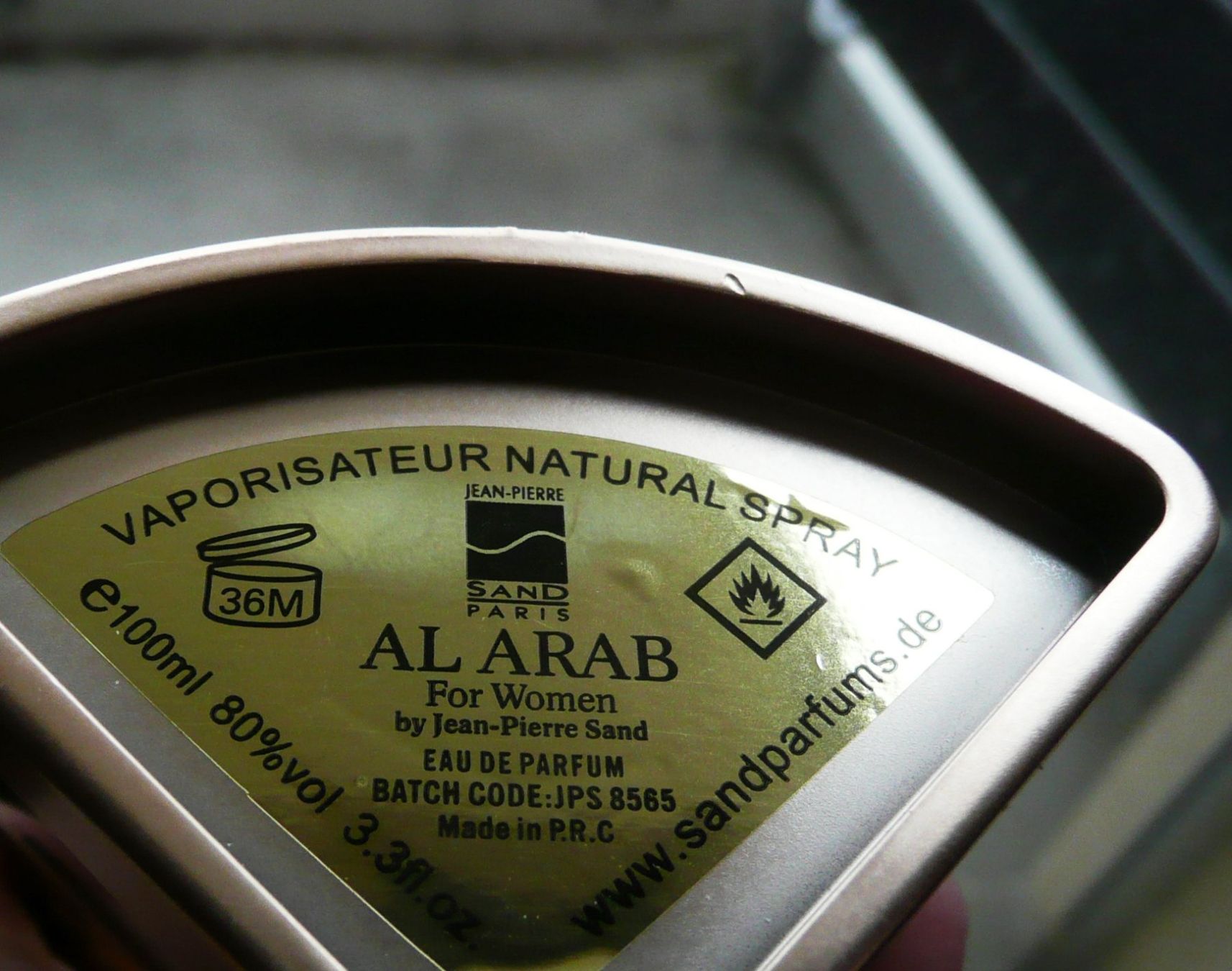 Profumi & Eau de Toilette: Jean-Pierre Sand Paris Parfums AL ARAB – Usato da Zürich venduto da zuerich00 4
