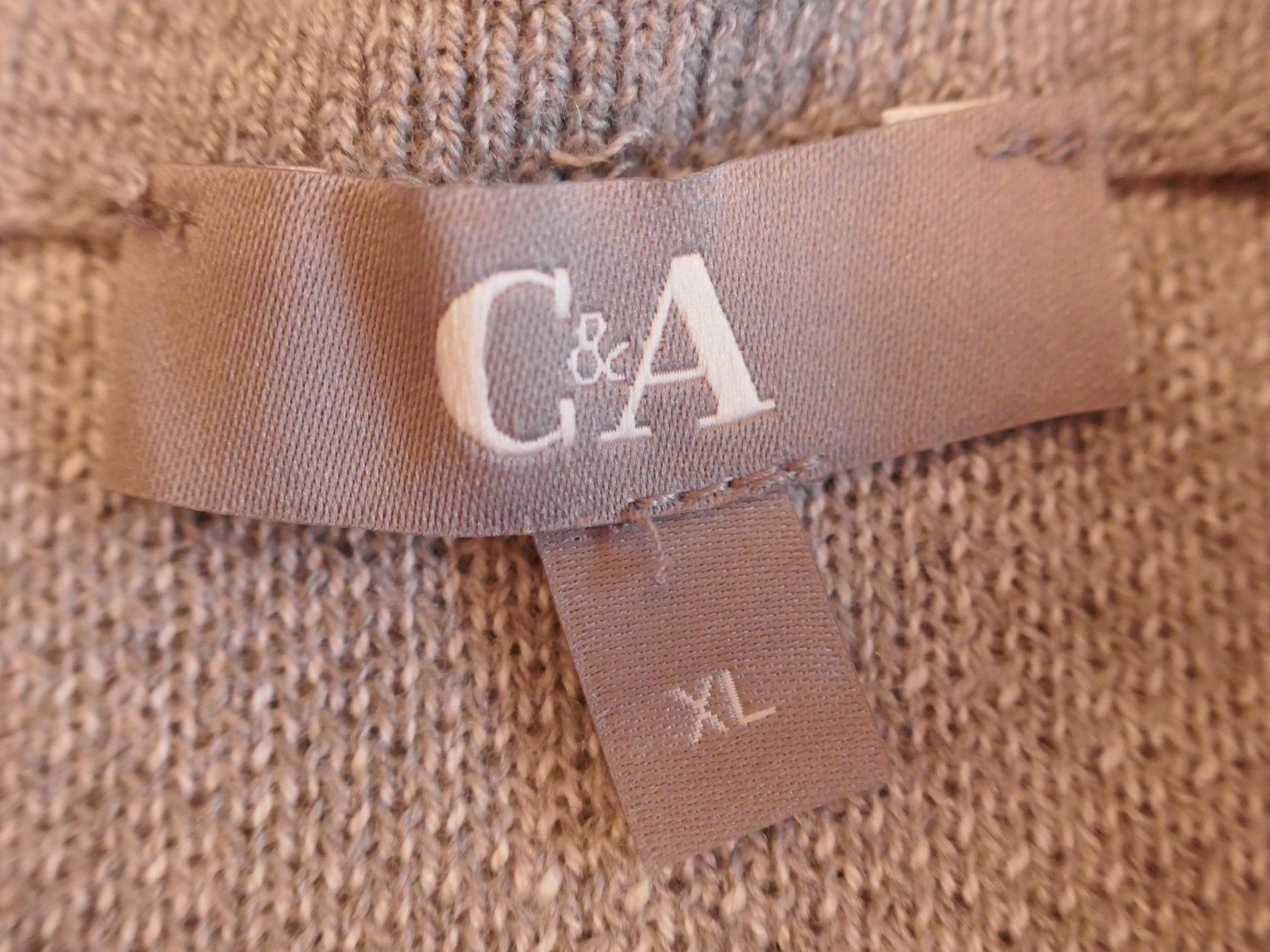 C&A Maglioni & Felpe: NEU !  Warmer Strick-Pulli mit Karo-Muster - hellgrau/weiss – Nuovo (secondo la descrizione) da Volketswil venduto da Cobra22 4