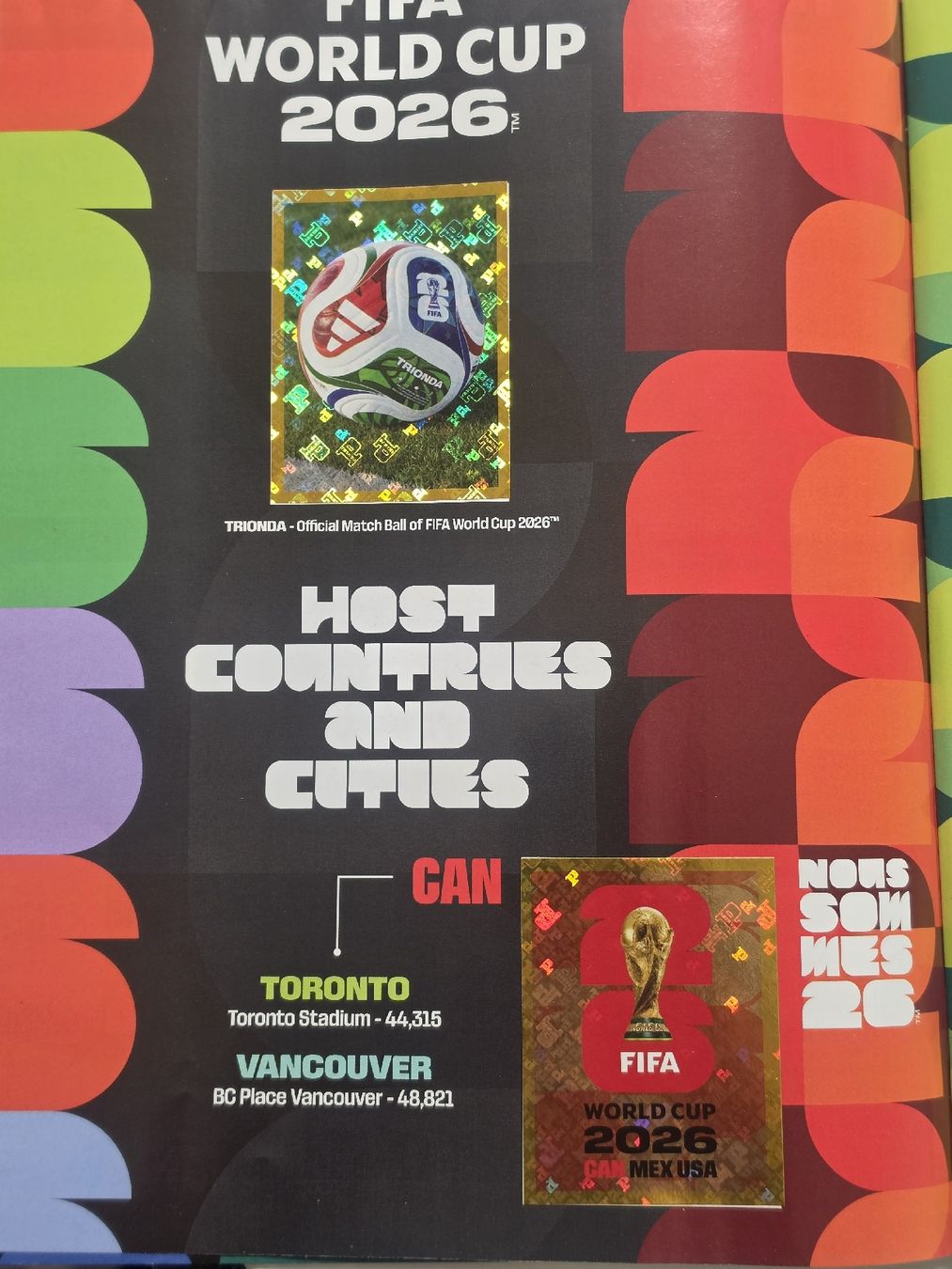 Panini Carte collezionabili: Album panini Coupe du Monde 2026 complet – Nuovo (secondo la descrizione) da Montreux venduto da Ivy89 5