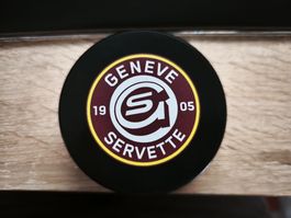 Bueger King Eishockey Puck Geneve Servette