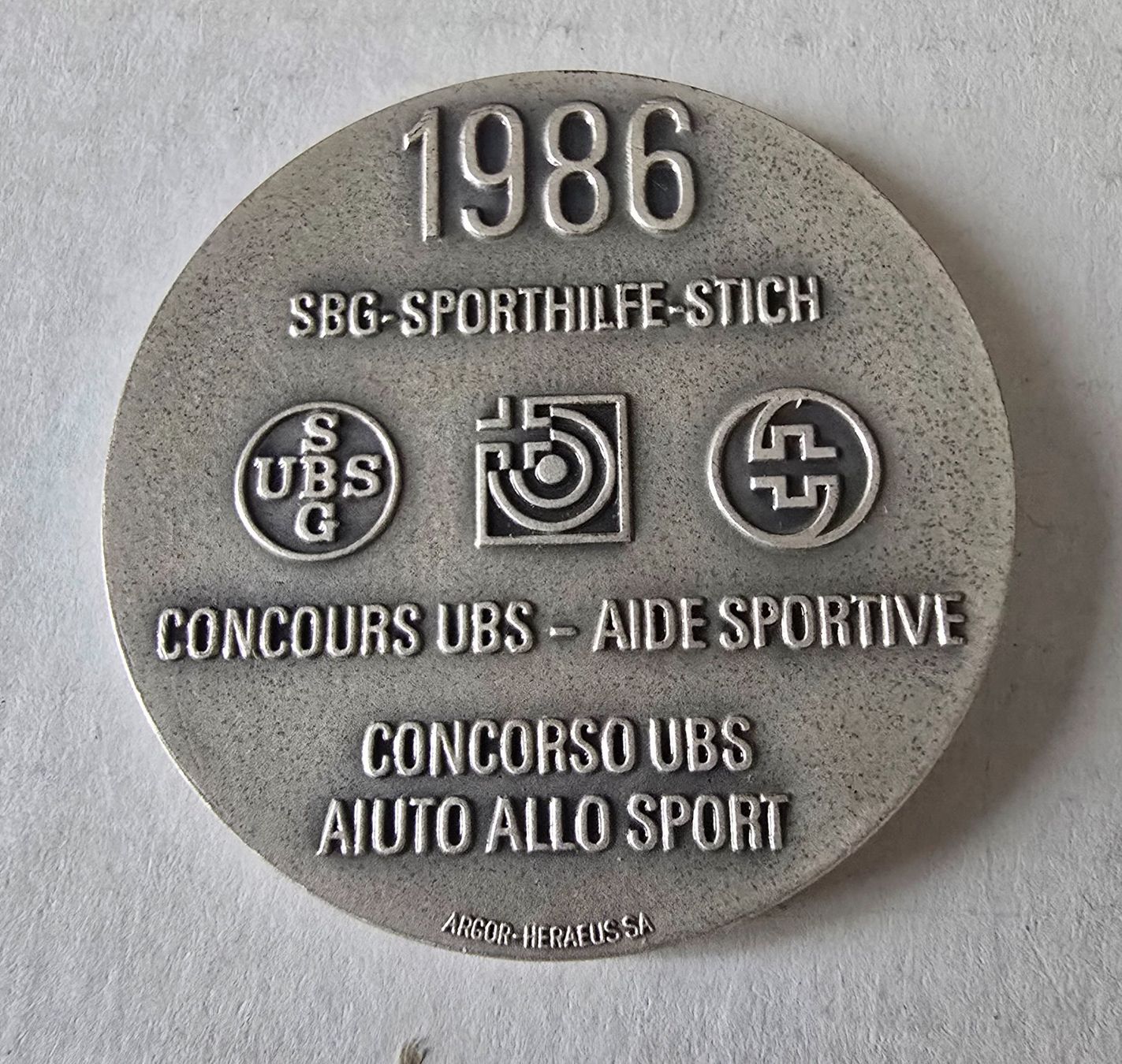 Medaglie: Schützenmedaille 1986 – Usato da Ennetbürgen venduto da 50shafali53 1