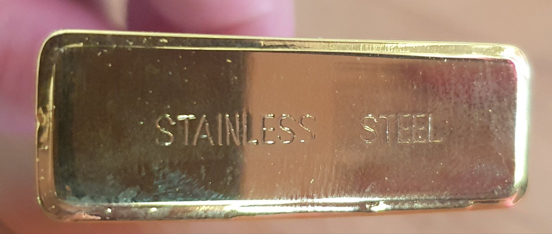 Zippo Accendini: Zippo Solid Brass Set 1994 mit Flasche & Tin NOS – Nuovo (secondo la descrizione) da Bern venduto da Llu 7