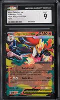Pokemon Pitch Black Holo Mega Delphox EX #8 CGC 9 MINT