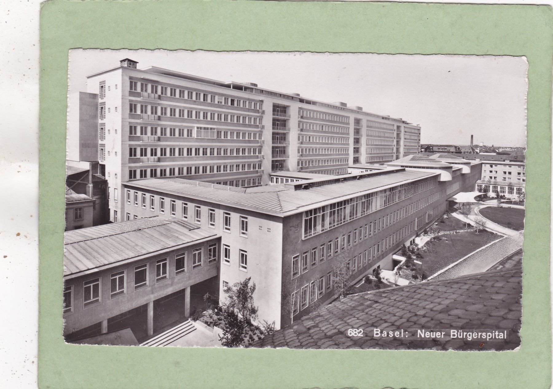 Cartoline postali: Basel Neuer Bürgerspital – Usato da Herisau venduto da Lisegrat2008