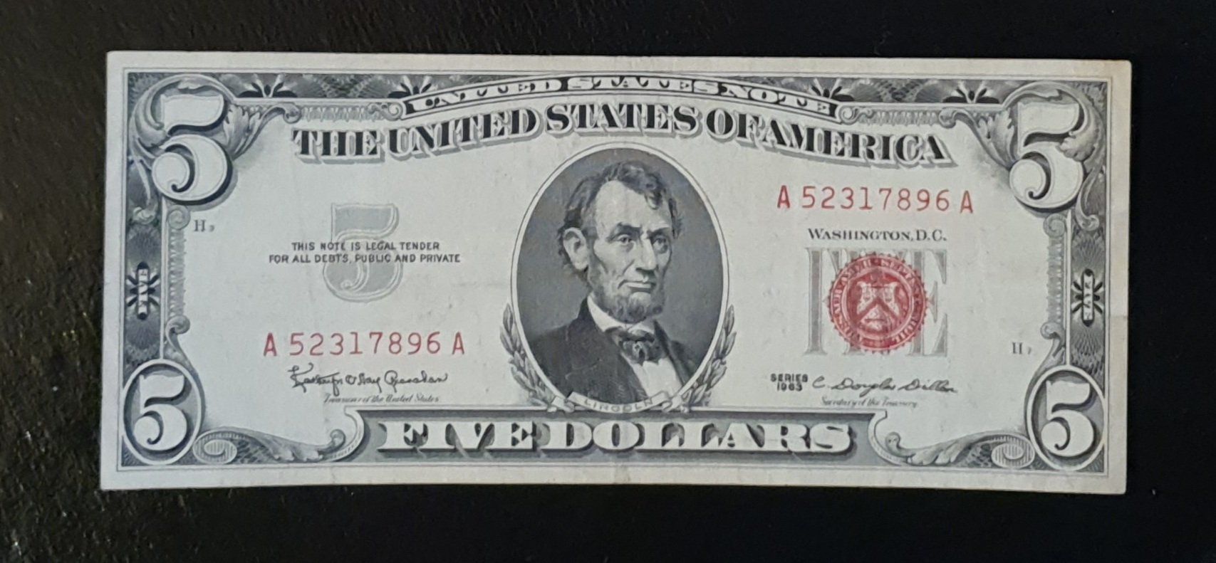 Banconote: One dollar USA und Five dollars USA – Usato da Conthey venduto da donaldC 2