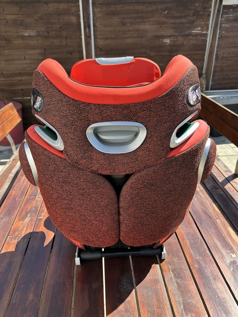 Cybex Auto-Kindersitze: Cybex Solution Z I-Fix Kindersitz, rot – Gebraucht aus Grenchen von dinuw 2