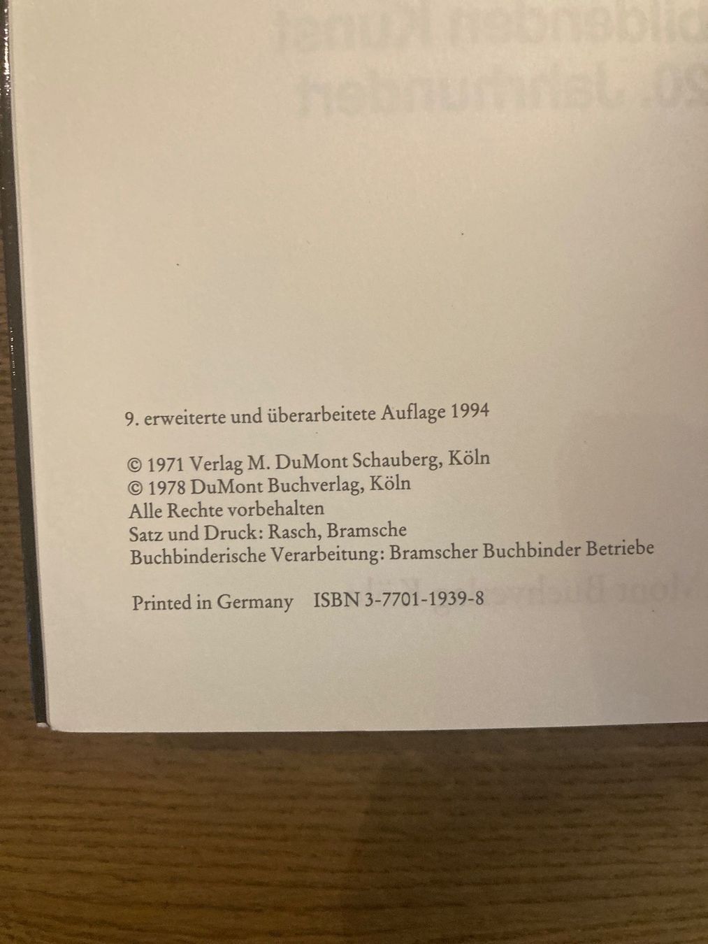 Libri: Stilgeschichte der bildenden Kunst im 20.JH – Usato da Zollikofen venduto da schildi13 1