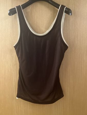 Débardeur Zara marron et blanc taille L neuf