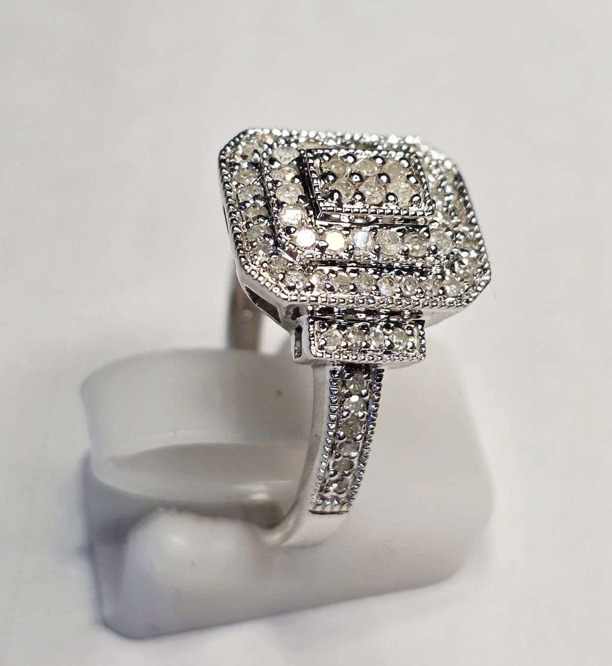 Anelli: Diamant Ring in Silber – Nuovo (secondo la descrizione) da Zürich venduto da Benedikt21 1