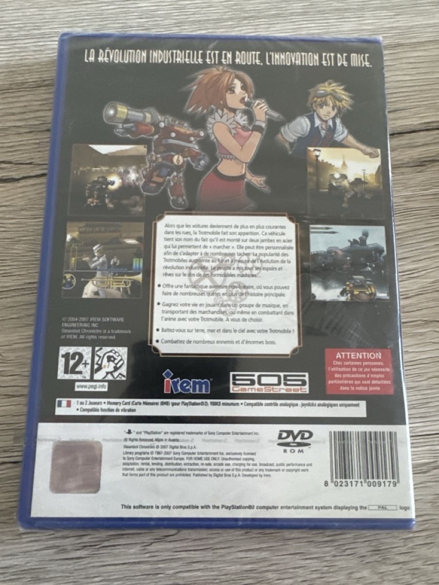 Giochi: Steambot Chronicles PS2 - SEALED – Nuovo e nell'imballaggio originale da Courrendlin venduto da jay_lkn6 1