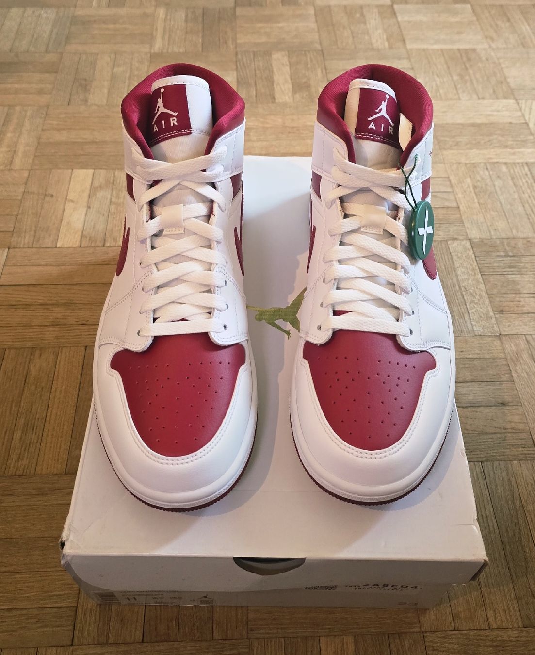 Jordan Scarpe da uomo: Air Jordan 1 Mid Red White  Gr.43 – Nuovo e nell'imballaggio originale da Winterthur venduto da hel_yb89 1