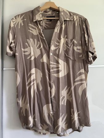Tropical Print Coral Bay Shirt - perfect for vacation!