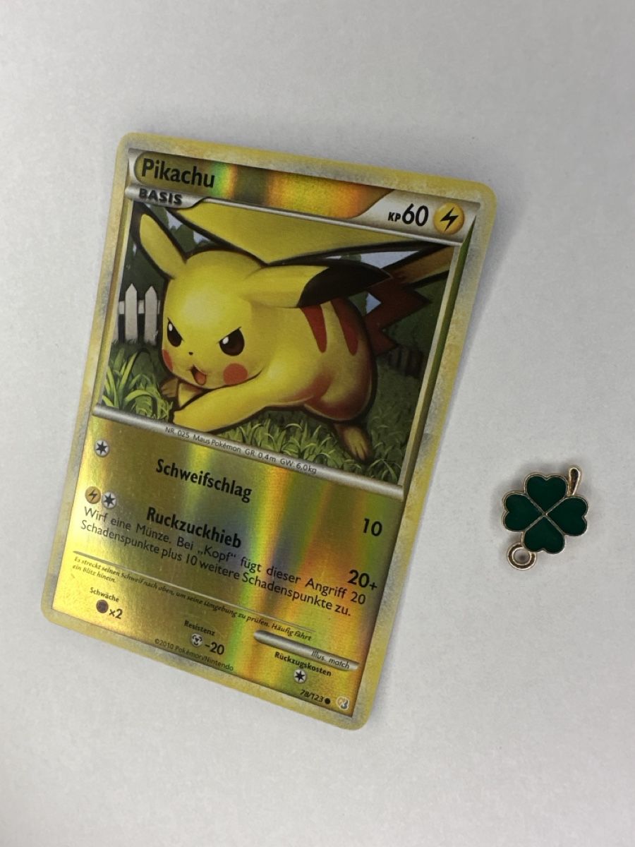 Pokémon Carte collezionabili: Pokemon 2010 Pikachu 78/123 Reverse Holo – Usato da Uster venduto da Neonschwarz 2
