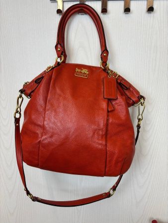 Coach Leather 2-Way Bag