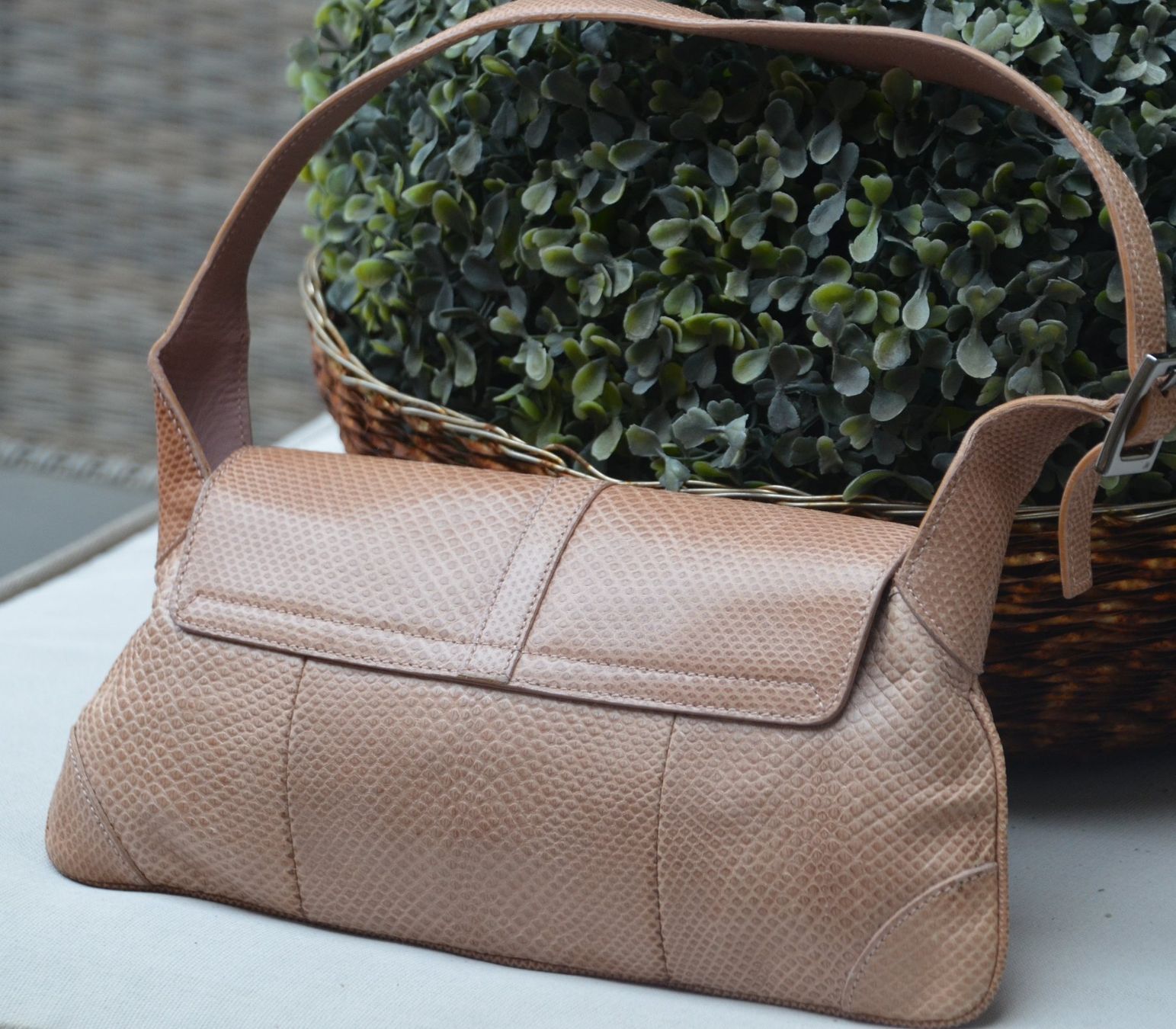 Gucci Borse da donna: Gucci Tasche - Eidechsenleder / sac - cuir de lézard – Usato da Collonges venduto da Auganien 4