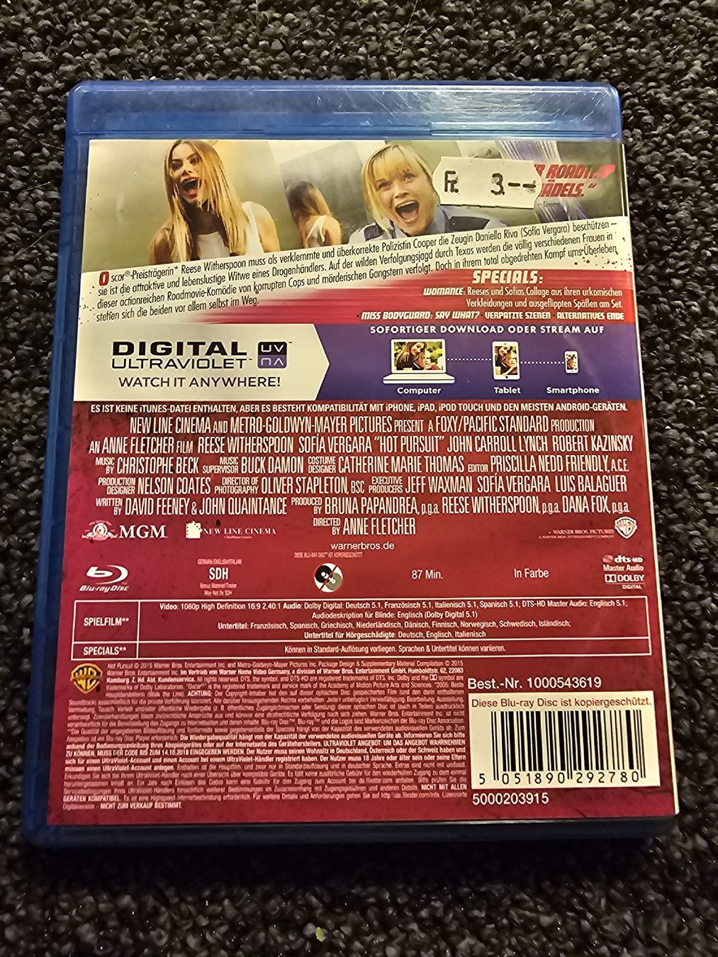 Tous les DVDs: Miss Bodyguard Blu-Ray  – D'occasion à Ruswil par jan_bxl5 1