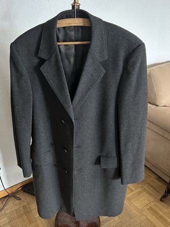 Cappotto elegante lana e cachemire PKZ grigio - Autunno 49