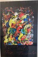 Zugeschrieben Tinguely 7-25 juillet 82 119x92cm Acryl/Papier