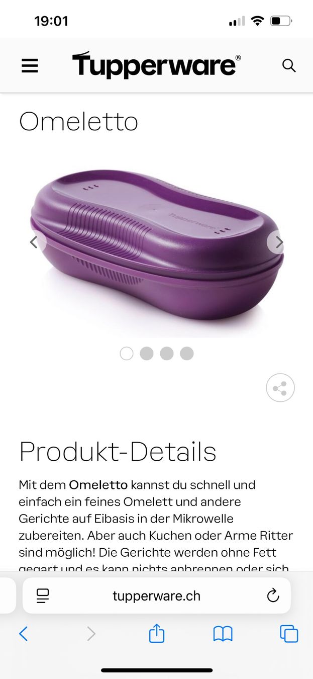 Tupperware Behälter & Ähnliches: Tupperware Omeletto – Gebraucht aus Obergösgen von Andre118 3