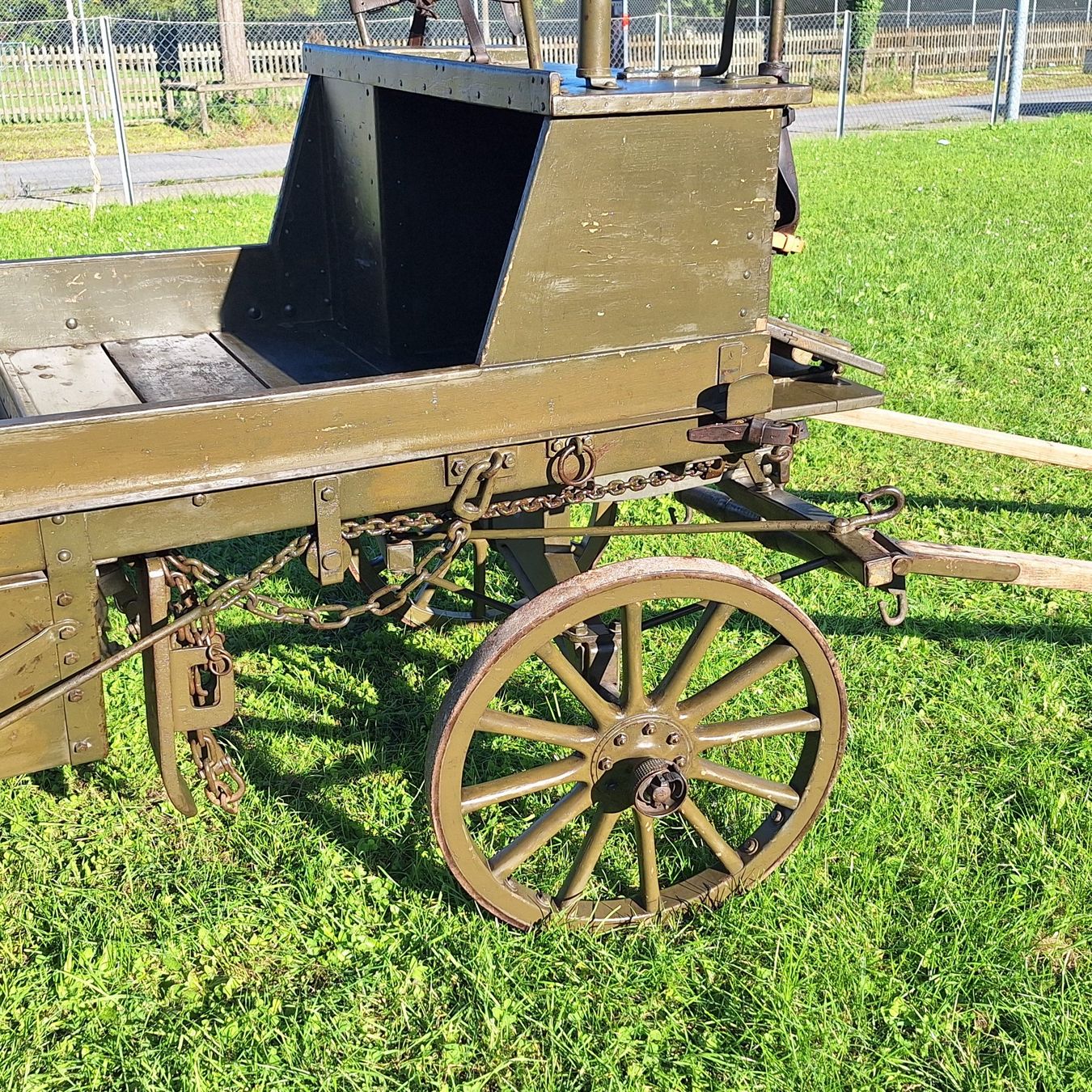 Carrozze: Schweizer Armee, Gebirgsfourgon (Kutsche) – Usato da Schaffhausen venduto da Hottschili 3