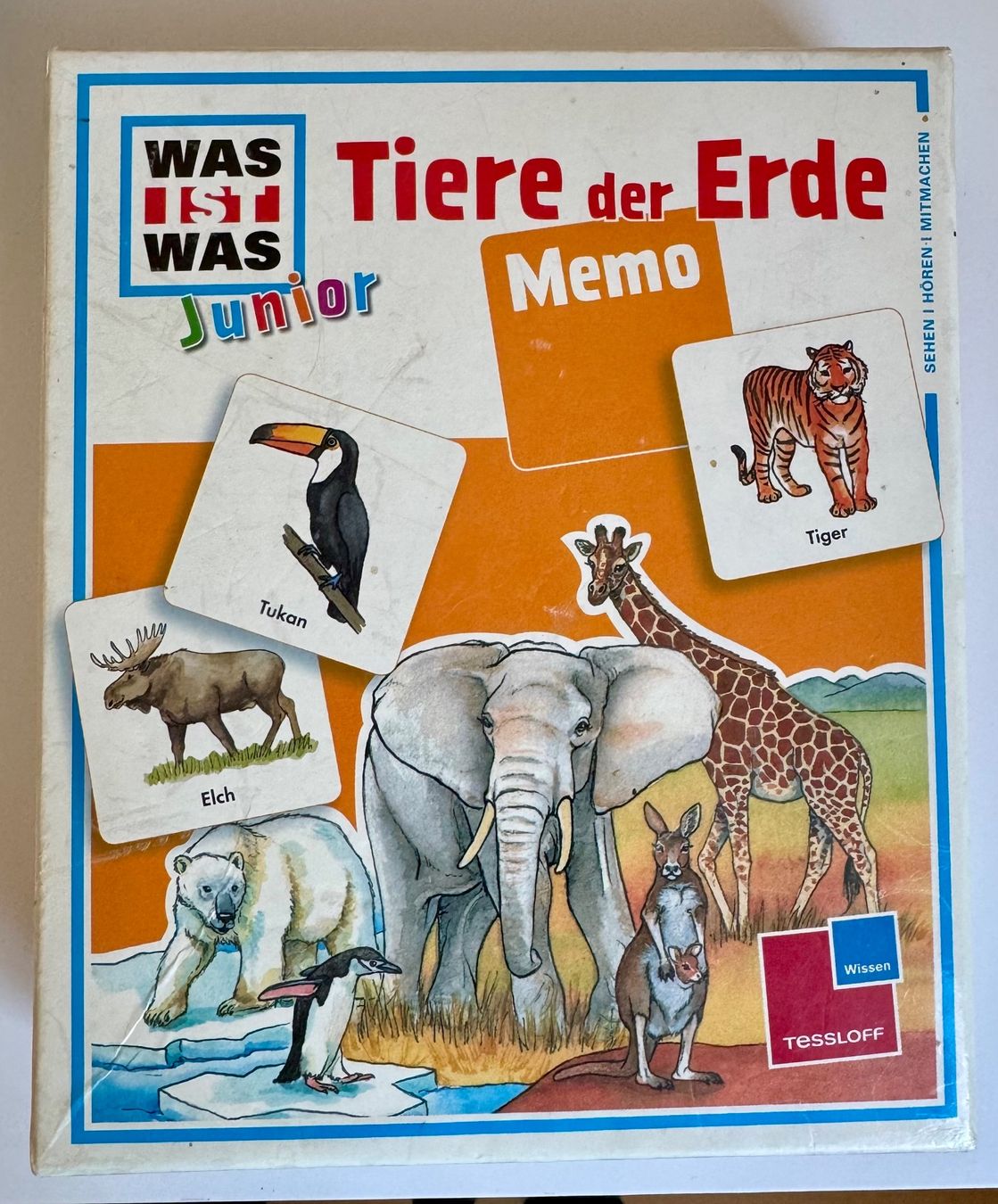 Giochi: Memory "Tiere der Welt" – Usato da Pfäffikon SZ venduto da anshaV