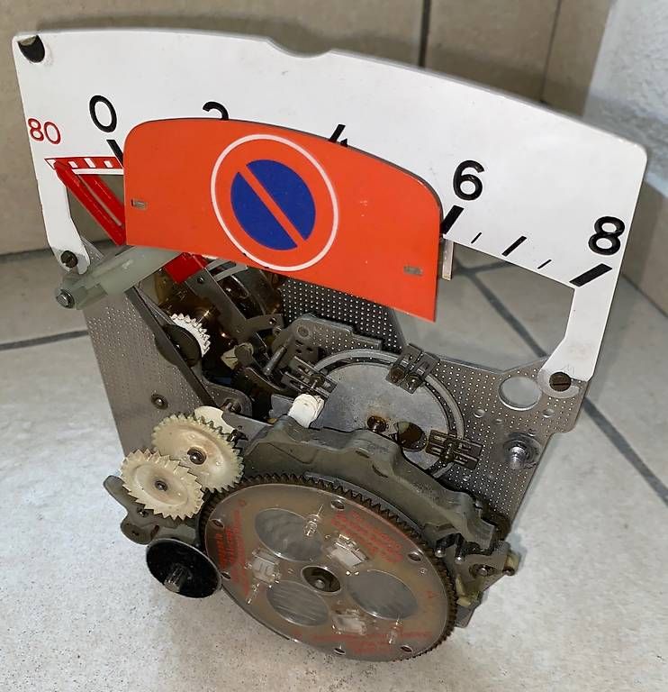 Modellini di ferrovie: Modell einer mechanischen Parkur - Polizei – Usato da Günsberg venduto da Peso1 1