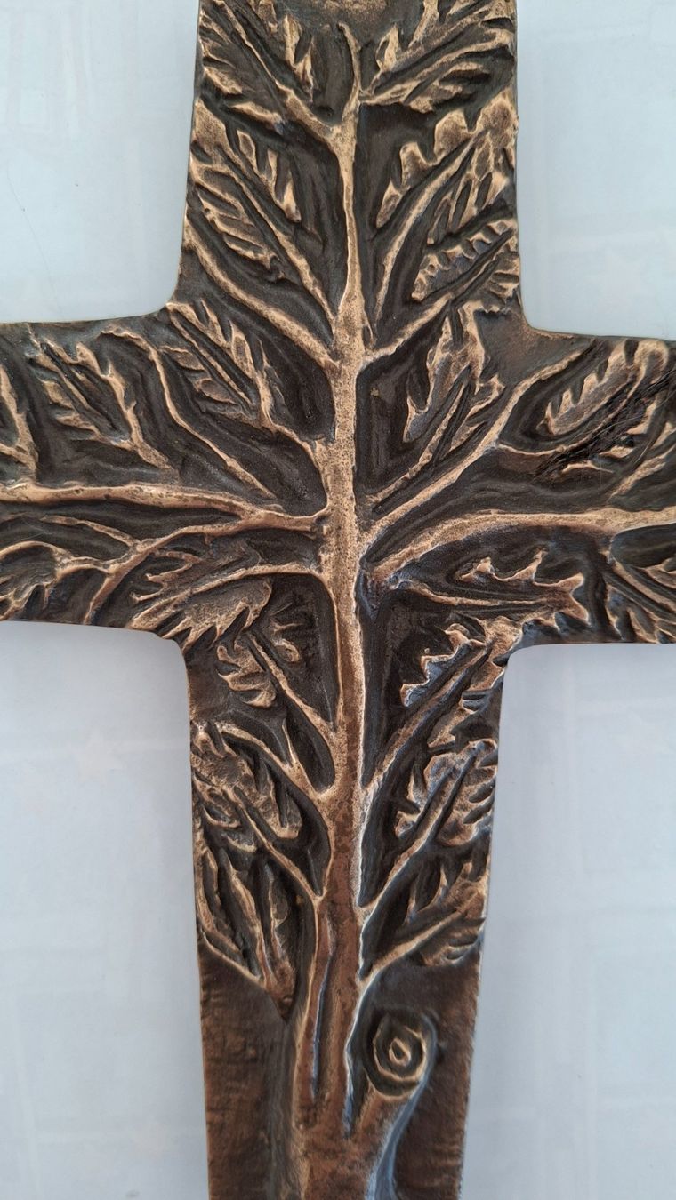 Alle Dekorationen: Bronzekreuz Wandkreuz Baum des Lebens – Gebraucht aus Opfikon von Diversamente 4