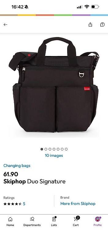 Taschen: Wickeltasche Skiphop – Neu und originalverpackt aus Utzigen von ca_va_ 2