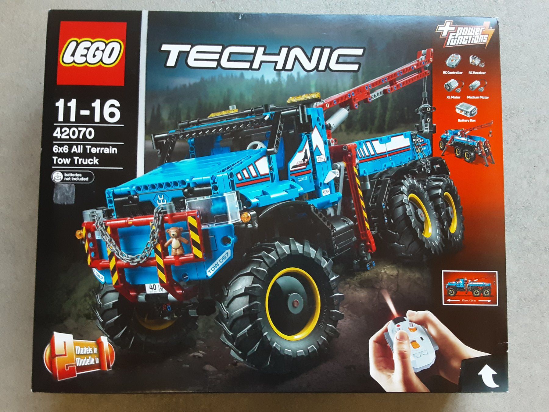 Lego Kit di costruzioni: Lego Technic 42070 6x6 Abschlepptruck – Nuovo e nell'imballaggio originale da schüpfheim venduto da Tom0124