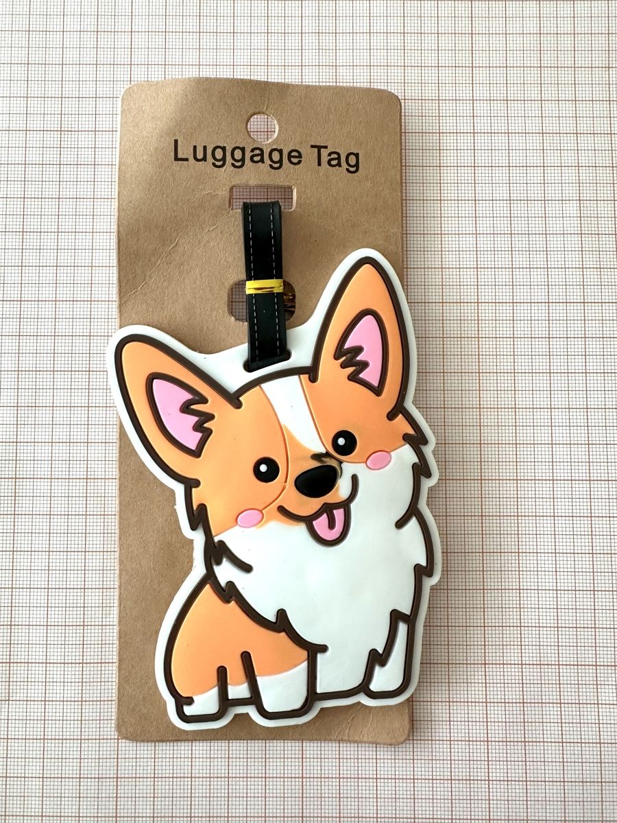 Valigie: Cute Corgi Luggage Tag, silicon – Nuovo (secondo la descrizione) da Gattikon venduto da Sarahs_Schatzkammer