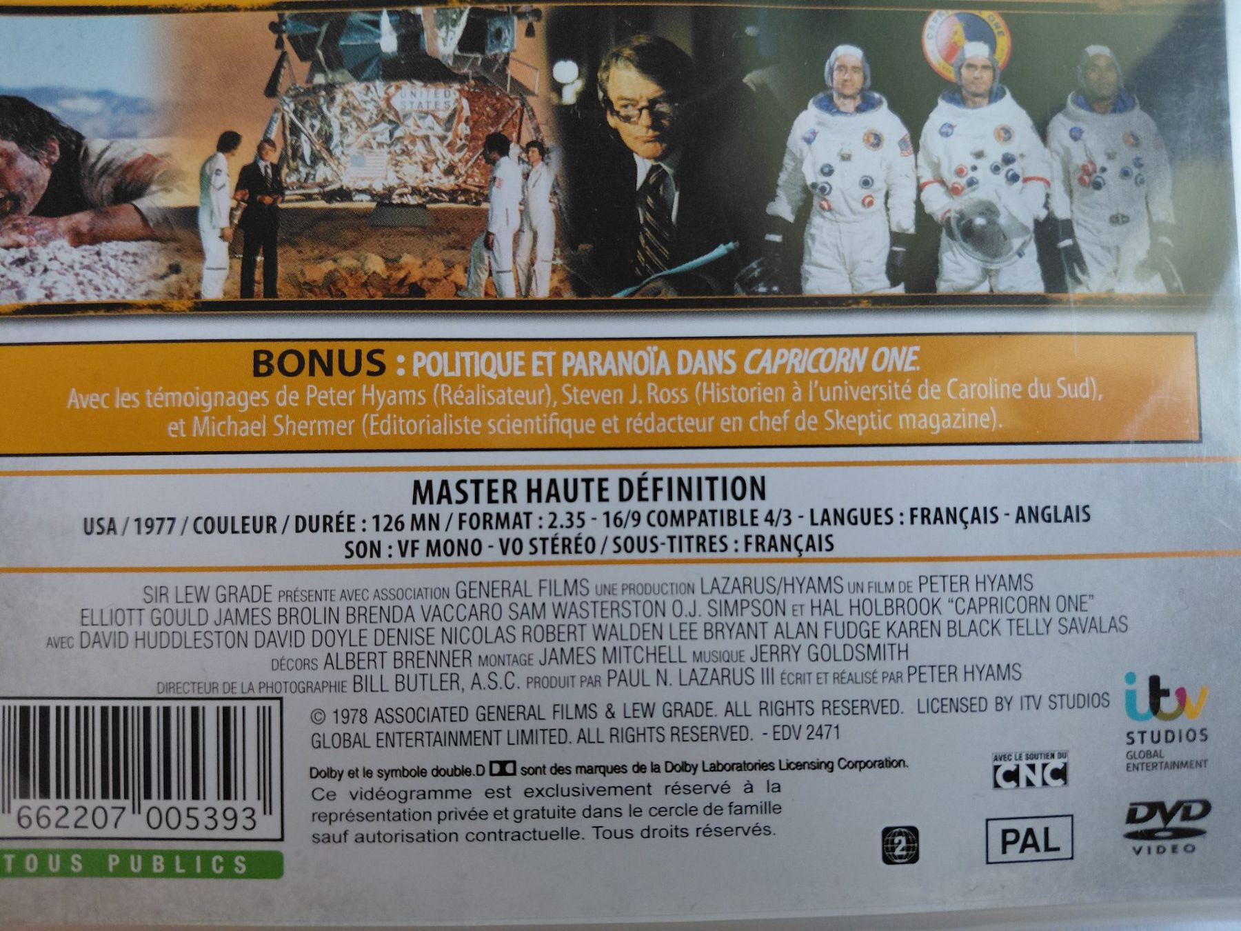 Tutti i DVDs: Capricorn one – Usato da Denges venduto da Hellboy10 2