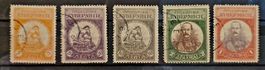 Kreta 1905 Theriso Aufstand 5 Werte ungebraucht MLH*