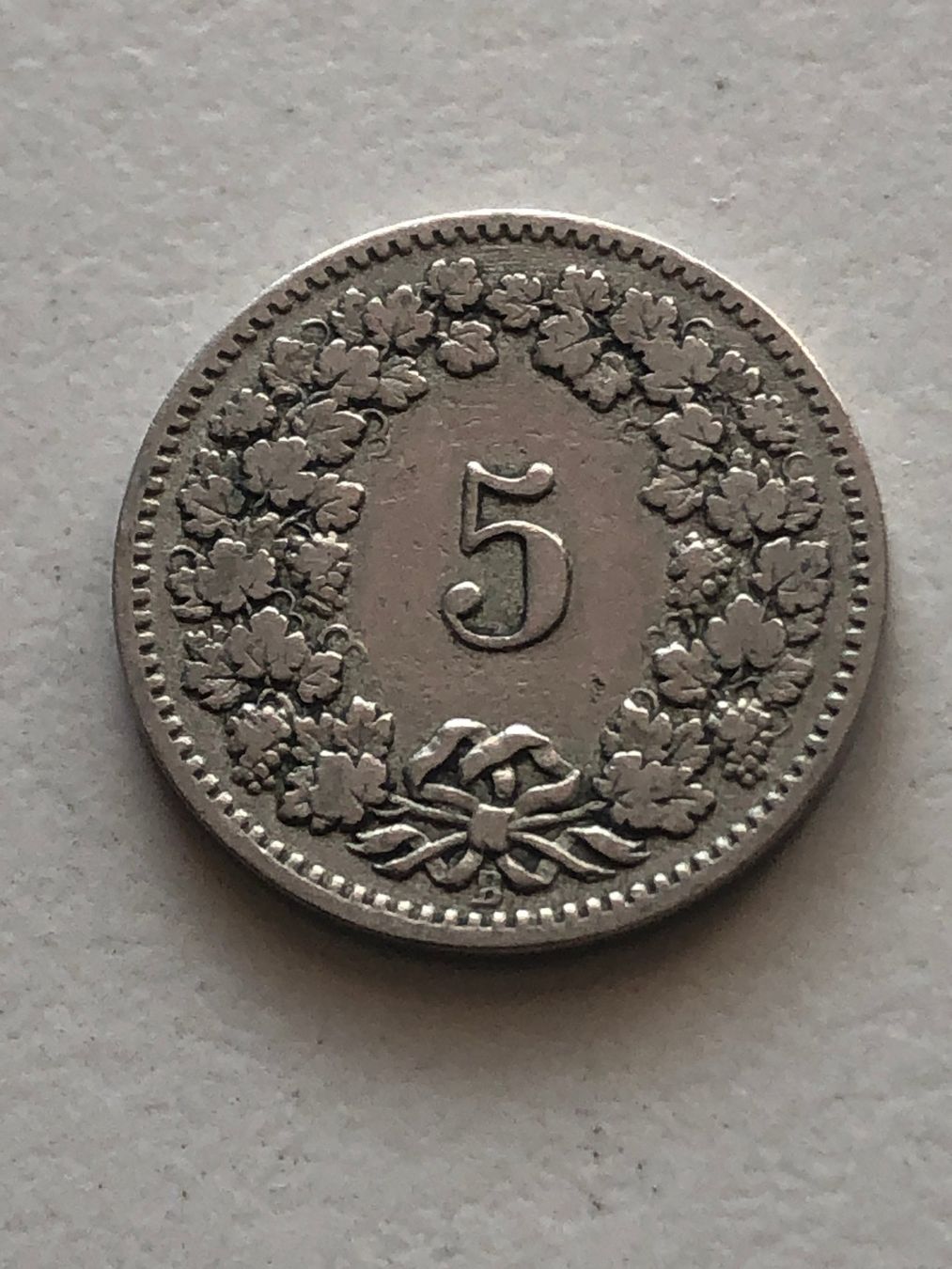 Tutti le monete: 5 Rp. 1895 – Usato da Schötz venduto da Odpa 1