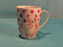 NICI und BARBIE Tasse mit Barbie Pudel