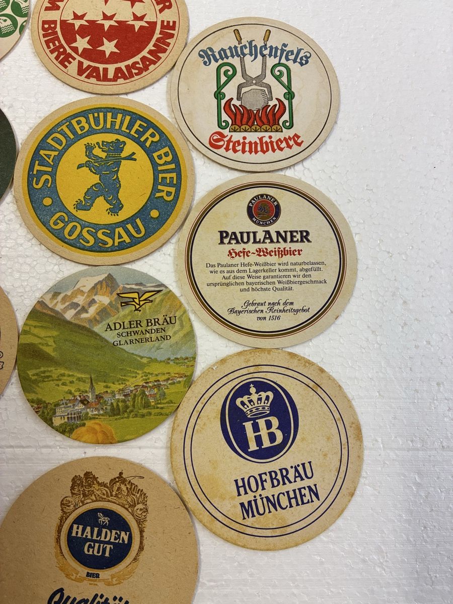 Teller: verschiedene Bierdeckel – Gebraucht aus Bubendorf von Mia111 4