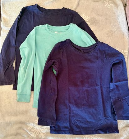 Langarm-Shirt Paket (3 Stk) in Grösse 6-7